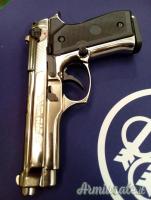Bruni 92 Auto calibro 9mm PAK Nichel