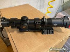 [VENDO] Ottica Leupold VX-HOG 1-4x20mm + Attacco Monoblocco Warne Cantilever