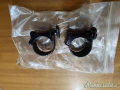 Attacchi cannocchiale varie misure in lega o acciaio