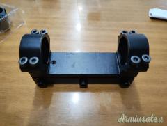 Attacchi cannocchiale varie misure in lega o acciaio