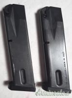 2 caricatori da 15 cartucce per Beretta 92 / 98 e relative versioni