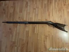 Carabina da tiro avancarica austriaca o bavarese della metà del 1800 calibro 14 mm