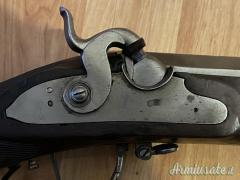 Carabina da tiro avancarica austriaca o bavarese della metà del 1800 calibro 14 mm