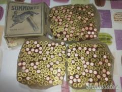 Lotto vecchie cartucce in cartone calibro 16