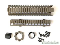 MK18 9 inch free float rail Daniel Defense style