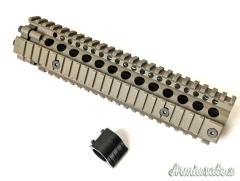 MK18 9 inch free float rail Daniel Defense style