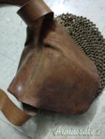 Borsa cuoio con rete