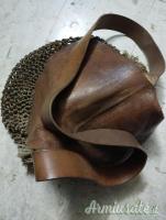 Borsa cuoio con rete