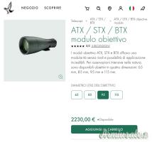 Obiettivo Swarovski 95 mm