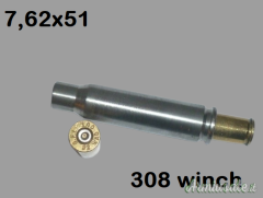 Riduttore camera di cartuccia cal 308 winchester