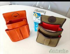 Borsa porta cartucce in pelle