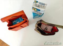 Borsa porta cartucce in pelle