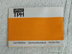 Manuale di istruzioni per WALTHER modello TPH cal. 6,35 Browning