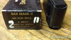 CARICATORE 2 COLPI PER CARABINA BROWNING BAR II CAL 300 W.M. SOLO TEL.