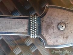 Pugnale kindjal di produzione russa caucaso Cosacco periodo fine 800 in argento.......