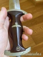 Daga SA Tedesca PRE-WW2 RARITÁ 10/10 ORIGINALE CERTIFICATA PRE-RZM SOLINGEN