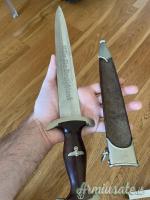 Daga SA Tedesca PRE-WW2 RARITÁ 10/10 ORIGINALE CERTIFICATA PRE-RZM SOLINGEN