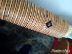 coppia di spade Daishō (katana e wakizashi ) con supporto