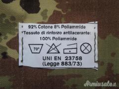 UNIFORME FF.AA. MIMETICA COMPLETA “VEGETATA SOLDATO FUTURO”