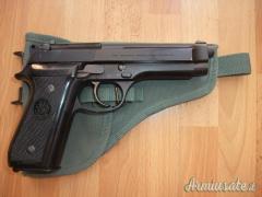 SET FORESTALE BASCO GIACCA PANTALONI MIMETICA CINTURONE FONDINA BERETTA 92 BUFFETTERIA CFS ANNI 80