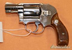 Smith Wesson 38 Nickel Cal. 38SP.