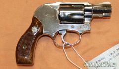 Smith Wesson 38 Nickel Cal. 38SP.