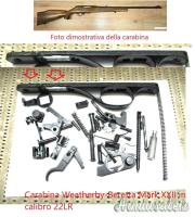 per CARABINA – BERETTA MOD. WEATHERBY MARK XXII cal. 22LR