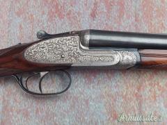 Cal. 16, Doppietta Fratelli Gamba, Modello Saint Vincent Holland Holland, Con due paia di canne.