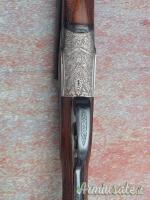 Cal. 16, Doppietta Fratelli Gamba, Modello Saint Vincent Holland Holland, Con due paia di canne.