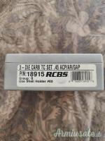 vendo dies RCBS cal 45 acp