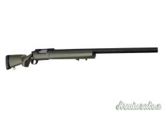 SNOW WOLF SW-04 Sniper Rifle Replica Fucile a molla FULL METAL + 5000 pallini BIO