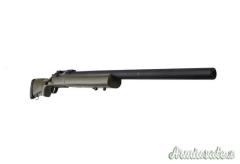 SNOW WOLF SW-04 Sniper Rifle Replica Fucile a molla FULL METAL + 5000 pallini BIO