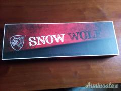 SNOW WOLF SW-04 Sniper Rifle Replica Fucile a molla FULL METAL + 5000 pallini BIO