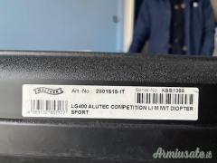 WALTHER LG-400 COMPETITION SILVER 4.5/.177