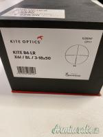 Kite Optics modello B6 LR 4Ai black 3-18x50 messa in prova d'esposizione