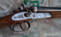 MALOFINI Calibro 12 Doppietta Cani Esterni Anni 1940 Regno d'Italia Caccia Tiro Western Canna Liscia