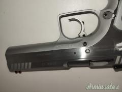 PISTOLA S.A. TANFOGLIO MOD. STOCK II CAL. 9X21 CROMATA +1C.