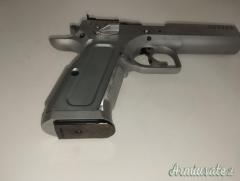 PISTOLA S.A. TANFOGLIO MOD. STOCK II CAL. 9X21 CROMATA +1C.