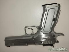 PISTOLA S.A. TANFOGLIO MOD. STOCK II CAL. 9X21 CROMATA +1C.