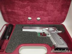 PISTOLA S.A. TANFOGLIO MOD. STOCK II CAL. 9X21 CROMATA +1C.