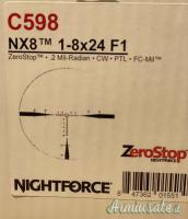 Nigthforce NX8 1-8x24 F1, LPVO