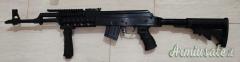 SDM - AK 47 - 7.62x39mm - Quadri-rail e calciolo M4