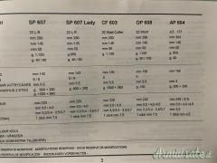 Libretto di istruzioni originale FAS SP 607 CF603 OP 608 AP 604