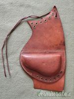 US GI WWII ORIGINALE CHEEK PAD GARAND IN CUOIO  Marcato 