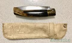 Coltello artigianale sardo di Marco A. Connos.