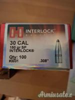 Palle 308 hornady interlock 150 grani