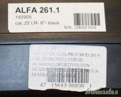 Alfa-Proj Mod.260 Cal.22LR  Sportivo