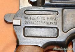 Pistola Mauser 1896-Bolo Contratto Turco Cal.7,63