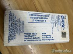 Vendo cronografo Chrony  alpha  perfetto funzionante