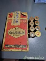 Verie scatole e cartucce antiche da collezione .22lr e cal.12